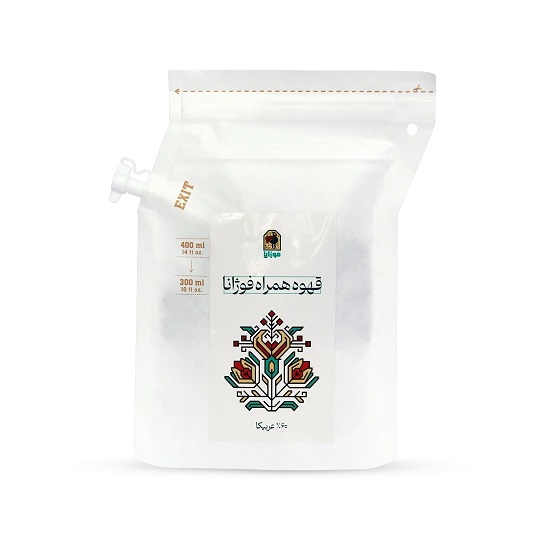 قهوه همراه فوژانا ۶۰% عربیکا