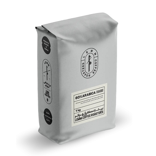 دانه قهوه لم ۶۰% عربیکا Italian Roast